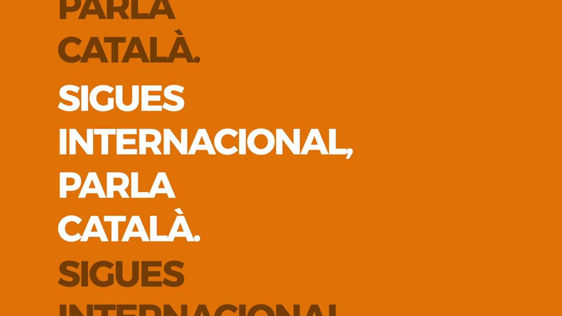 Sigues internacional, parla català