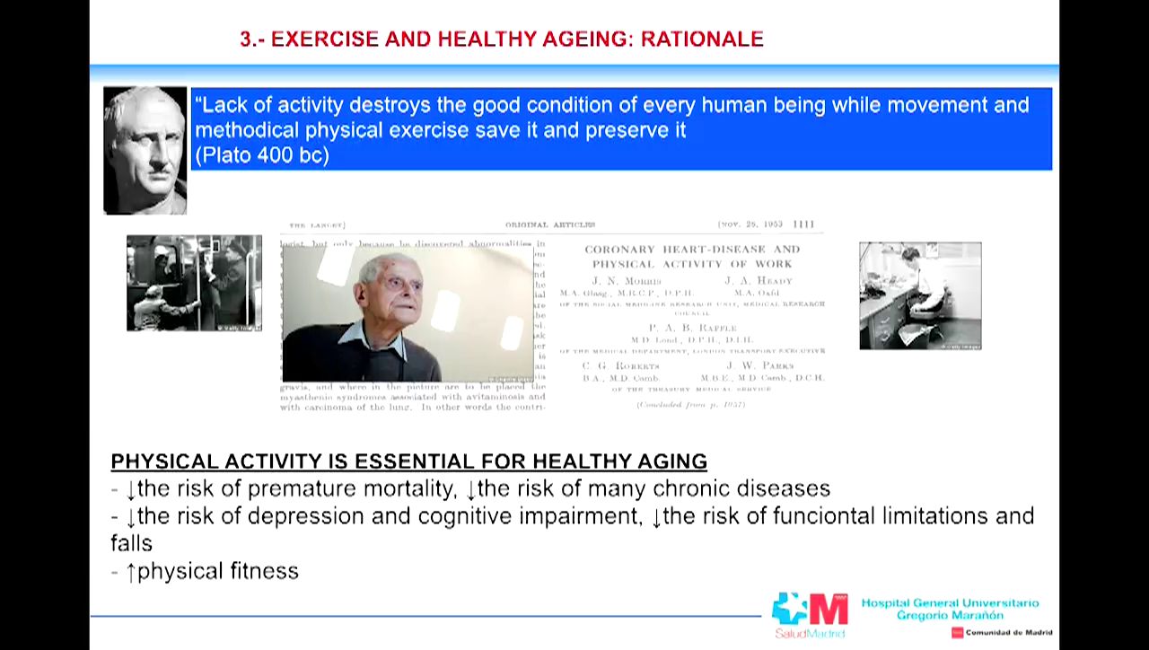 Exercise and healthy ageing